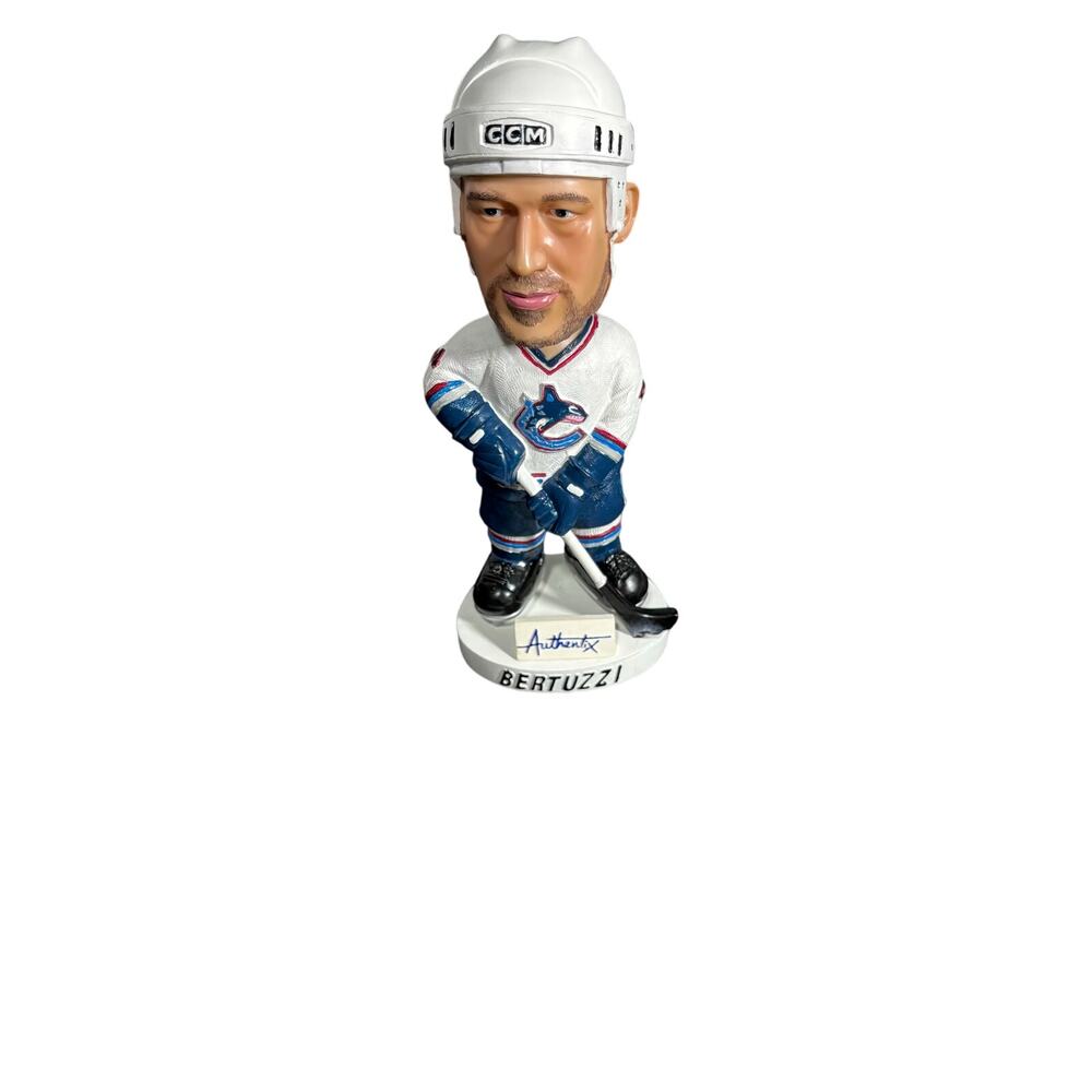 Todd Bertuzzi Vintage Bobblehead Vancouver Canucks - New In Box - Authentix 2002